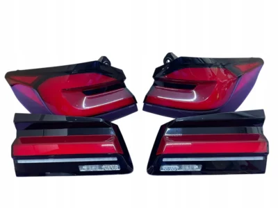 LAMPY TYŁ LED ( 2 x W KAROSERIĘ + 2 x W KLAPĘ ) BMW 5 G30 LCI LIFT EUROPA