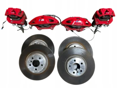 ZACISKI TARCZE KLOCKI 348X36 M-PERFORMANCE BMW 4 G26 10 KM IDEAŁ