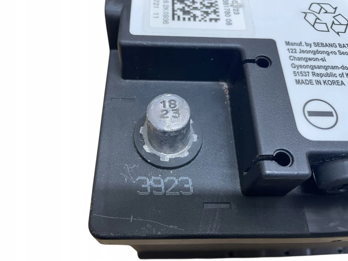 AKUMULATOR AGM START-STOP 12V 70AH 720A BMW 2023R ORYGINAŁ - obrazek 3