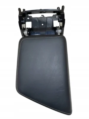 PODŁOKIETNIK TUNELA ŚRODKOWEGO SKÓRA SZARA NIĆ VOLVO XC60 II ORYGINAŁ