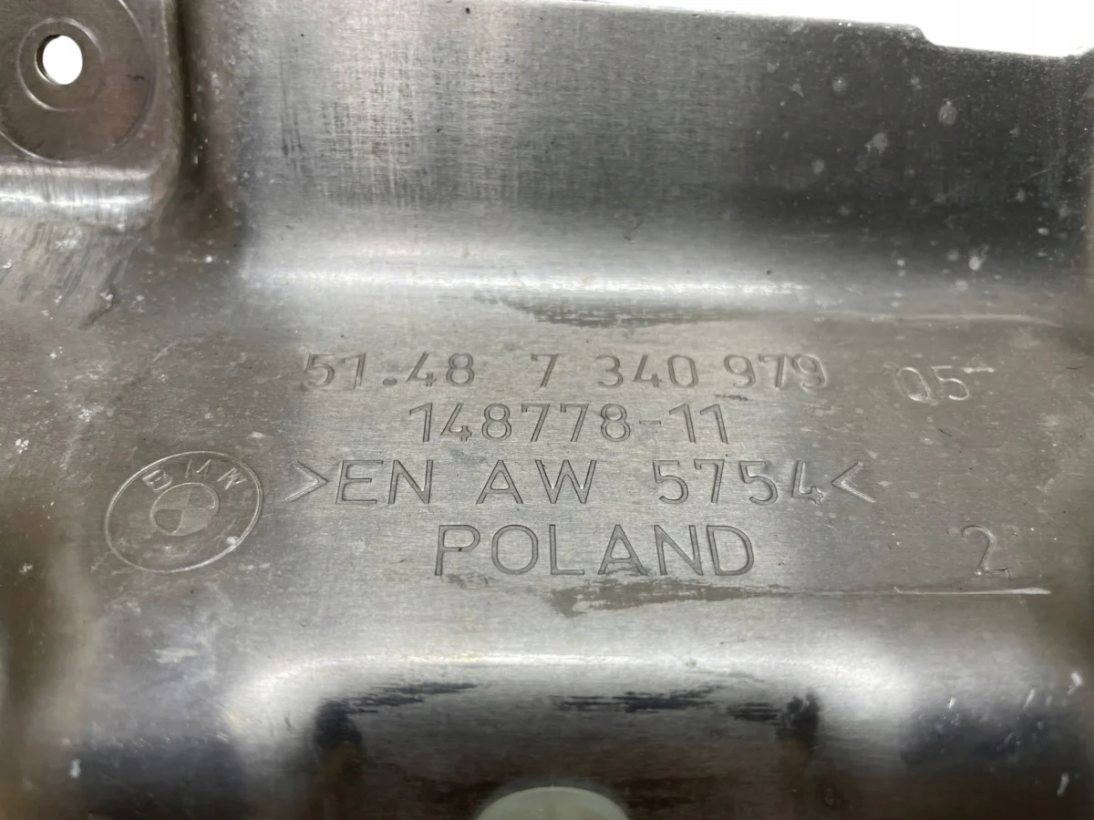 THERMAL INSULATION COVER GEARBOX LEFT BMW 3 G20 - Зображення 2