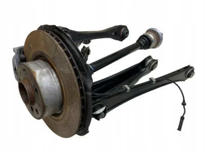 ZWROTNICA TYŁ LEWA + WAHACZE + ZACISK + TARCZA + KLOCKI BMW X3 F25