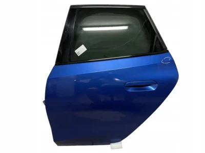 DRZWI TYŁ LEWE KOMPLETNE BMW 2 U06 KOLOR C31 PORTIMAO BLAU IDEAŁ 2021r