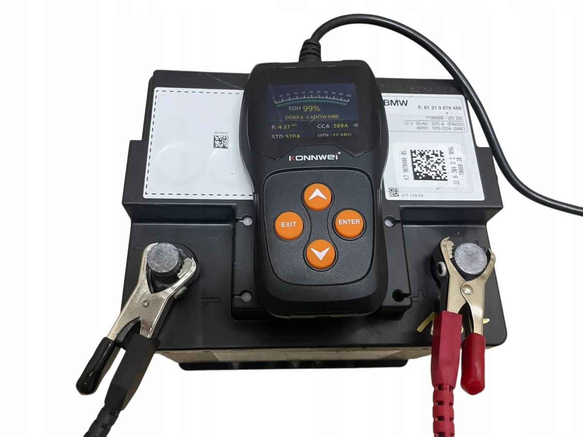 AKUMULATOR AGM START-STOP 12V 50AH 570A MINI 2022R ORYGINAŁ - obrazek 5