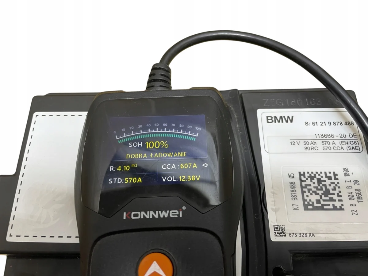 AKUMULATOR AGM START-STOP 12V 50AH 570A BMW / MINI 2022R ORYGINAŁ - obrazek 6