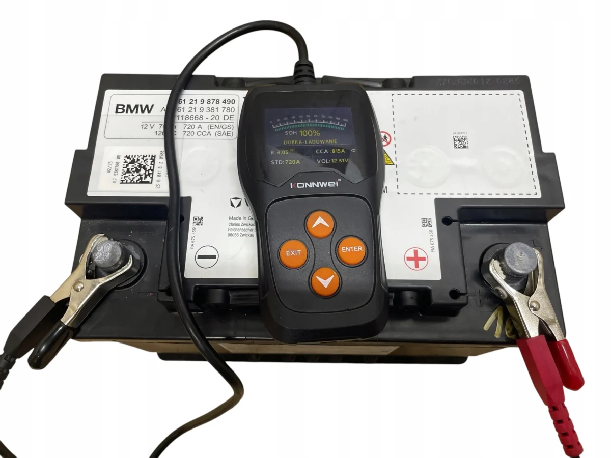 AKUMULATOR AGM START-STOP 12V 70AH 720A BMW 2023R ORYGINAŁ - obrazek 5