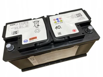 AKUMULATOR AGM BANNER START-STOP 12V 92AH 850A BMW 2022R ORYGINAŁ