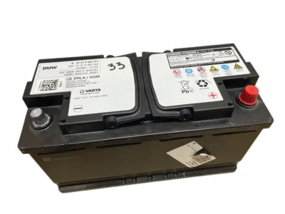 AKUMULATOR AGM START-STOP 12V 92AH 850A BMW 2021R ORYGINAŁ