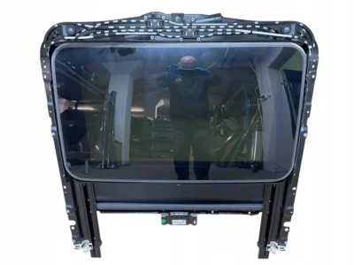 SZYBERDACH DACH SZKLANY + ROLETA ANTRAZIT BMW 4 G22 IDEAŁ