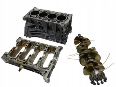BLOK SILNIKA + WAŁ KORBOWY SILNIKA VOLVO XC60 II XC90 2.0T B4204T29