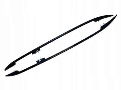 RELINGI DACHOWE LEWY + PRAWY SHADOW LINE CZARNY POŁYSK BMW X7 G07 LCI IDEAŁ