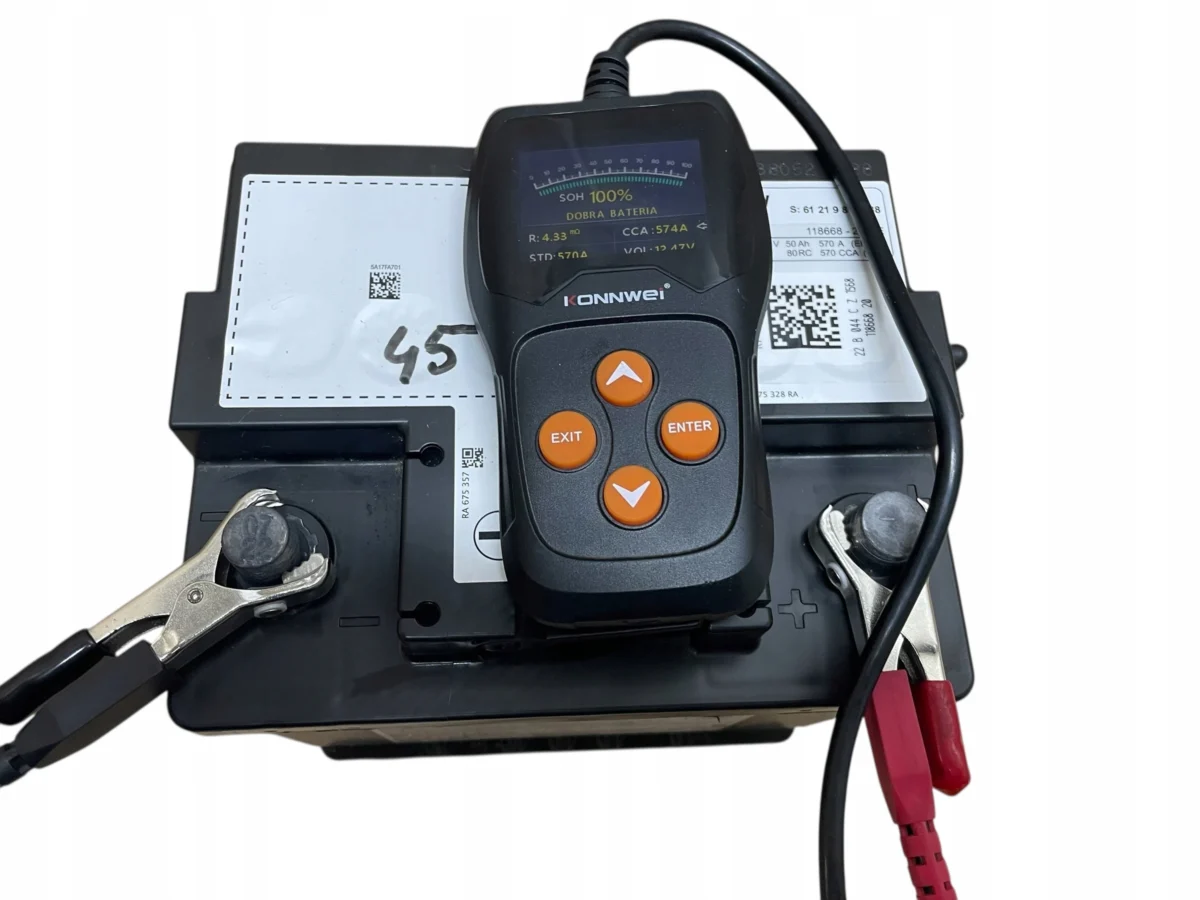 AKUMULATOR AGM START-STOP 12V 50AH 570A MINI 2022R ORYGINAŁ - obrazek 5