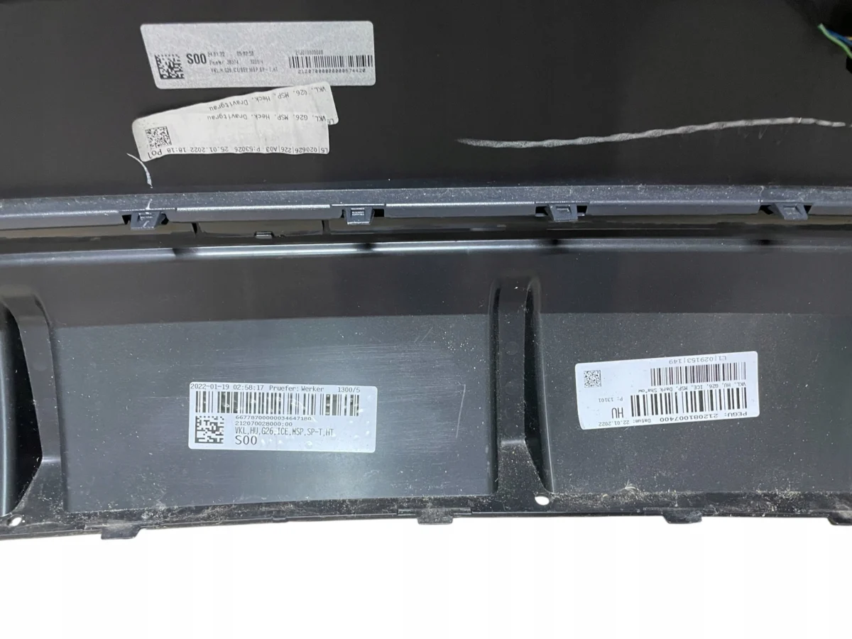 ZDERZAK TYŁ 6 x PDC INSTALACJA M-PAKIET BMW 4 G26 IDEAŁ KOLOR C36 - obrazek 13