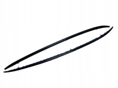 RELINGI DACHOWE LEWY + PRAWY SHADOW LINE CZARNY POŁYSK BMW X3 G01 LCI
