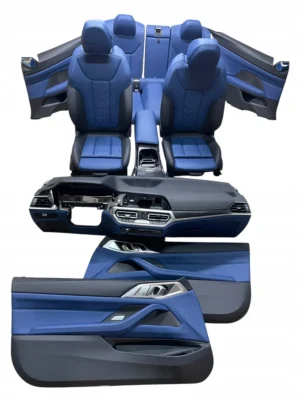 FOTELE KONSOLA SKÓRA NAPPA INDIVIDUAL CARBON BMW 4 G22