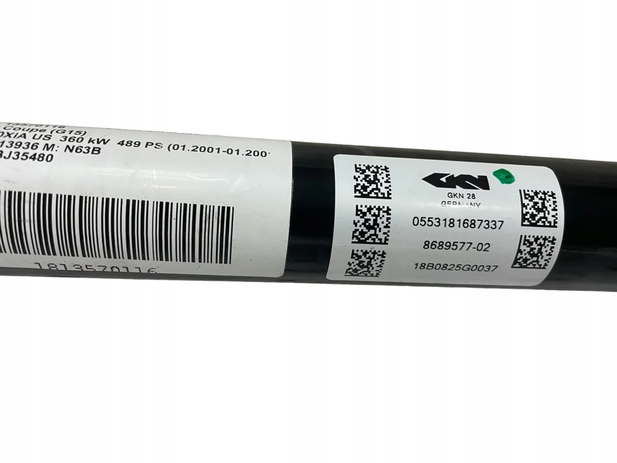 LEFT REAR AXLE SHAFT BMW 8 G14 G15 850iX USA — изображение 4
