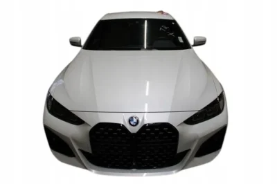 ZDERZAK PRZÓD MASKA BŁOTNIKI PAS CHŁODNICE LAMPY BLACK BMW 4 G26 M-P A96