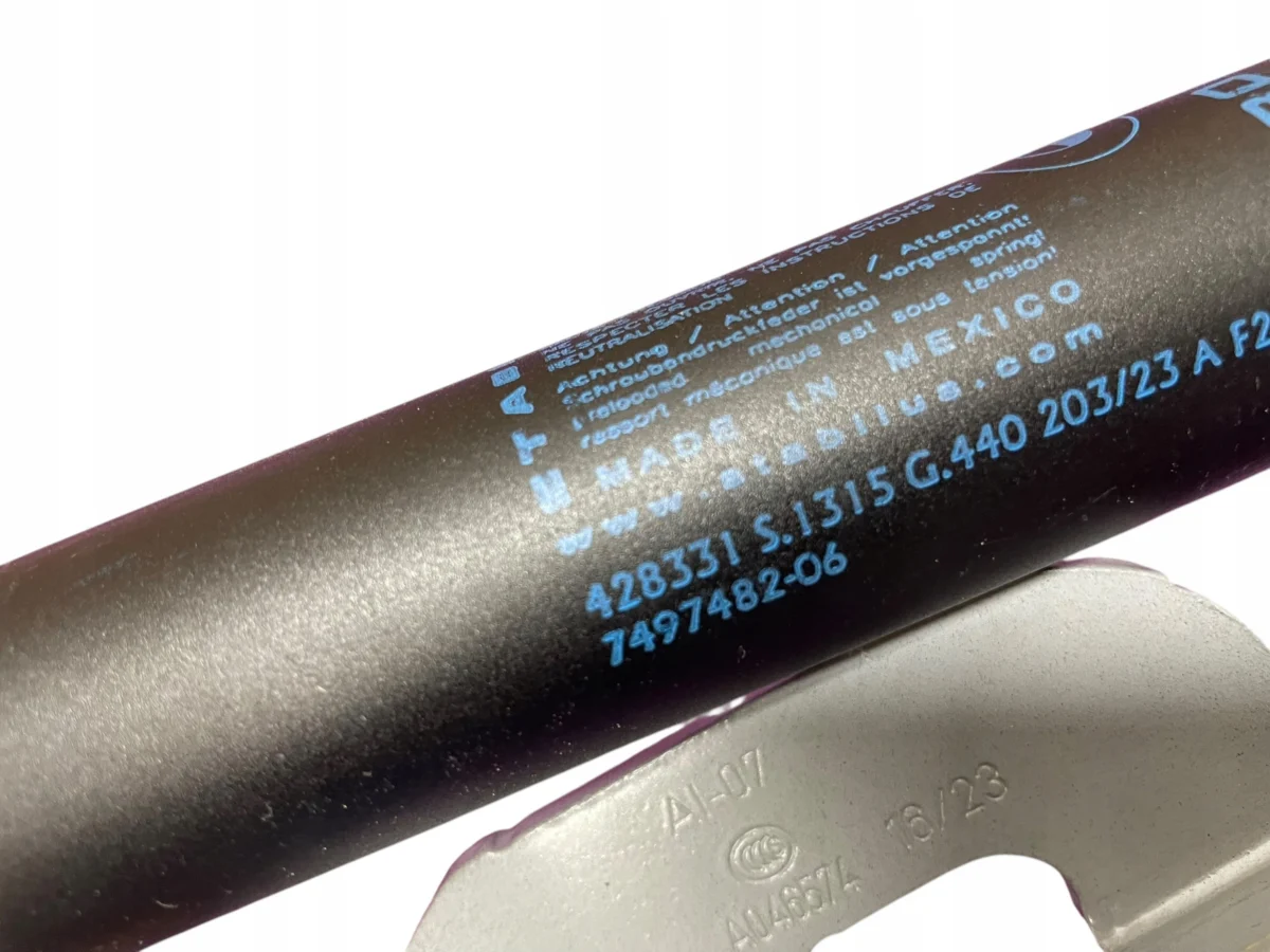 SIŁOWNIKI KLAPY BAGAŻNIKA ELEKTRYCZNY+ZAWIAS LEWY PRAWY BMW X3 G01 - obrazek 5