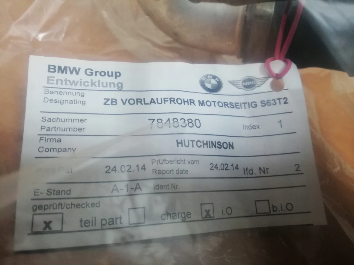 Kühlwasserschlauch BMW X5 F85 X6 F86 NEU – Bild 6