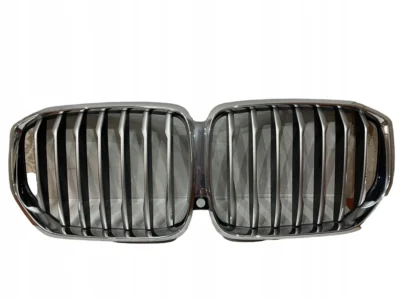 GRILL NERKI BMW X5 G05 CHROM/SATYNA