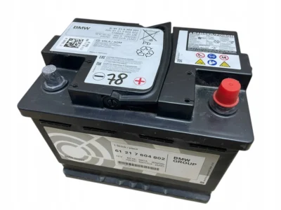 AKUMULATOR AGM START-STOP 12V 60AH 660AH BMW 2021R ORYGINAŁ