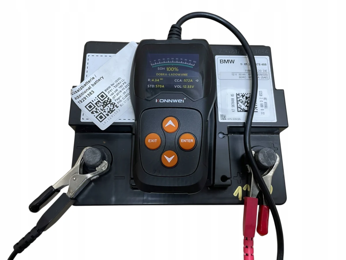 AKUMULATOR AGM START-STOP 12V 50AH 570A MINI 2022R ORYGINAŁ - obrazek 4