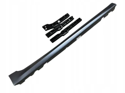 LISTWA PROGOWA PRAWA + STELAŻ M-PAKIET KPL BMW 5 G30 G31 LCI C2Y