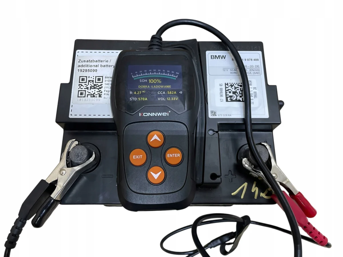 AKUMULATOR AGM START-STOP 12V 50AH 570A MINI 2022R ORYGINAŁ - obrazek 5