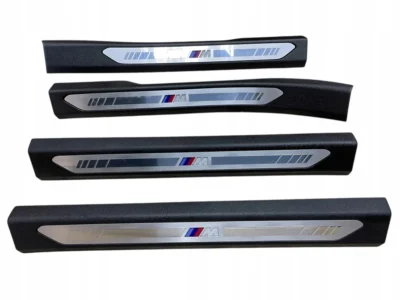 LISTWY NAKŁADKI PROGOWE LED BMW X7 G07 LCI 2023R IDEAŁ