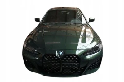 ZDERZAK PRZÓD MASKA BŁOTNIKI PAS CHŁODNICE LAMPY BLACK BMW 4 G26 M-P C4E