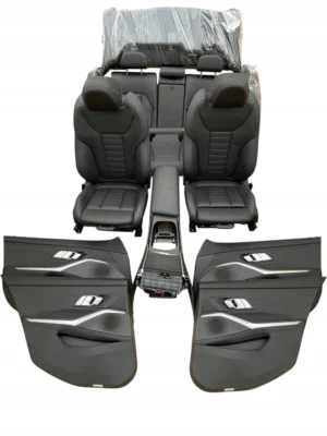 FOTELE + TAPICERKI SKÓRA ELEKTRYKA POMPOWANE M-PAKIET BMW 3 G20 IDEAŁ