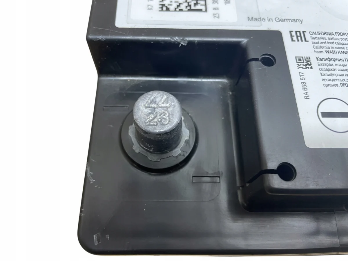 AKUMULATOR AGM START-STOP 12V 60AH 660AH BMW 2023R ORYGINAŁ - obrazek 3