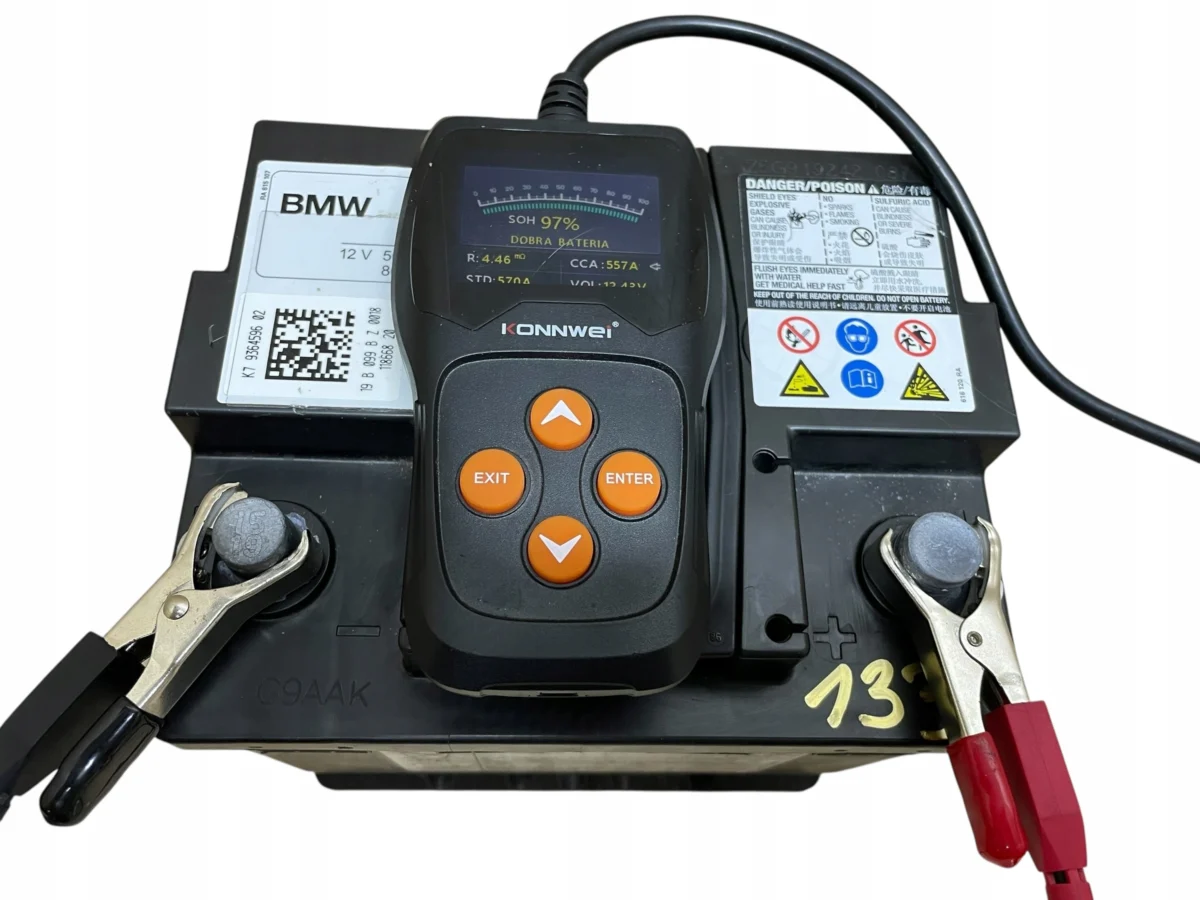 AKUMULATOR AGM START-STOP 12V 50AH 570A BMW / MINI 2019R ORYGINAŁ - obrazek 5