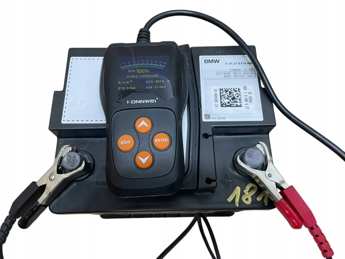 AKUMULATOR AGM START-STOP 12V 50AH 570A BMW / MINI 2022R ORYGINAŁ - obrazek 5