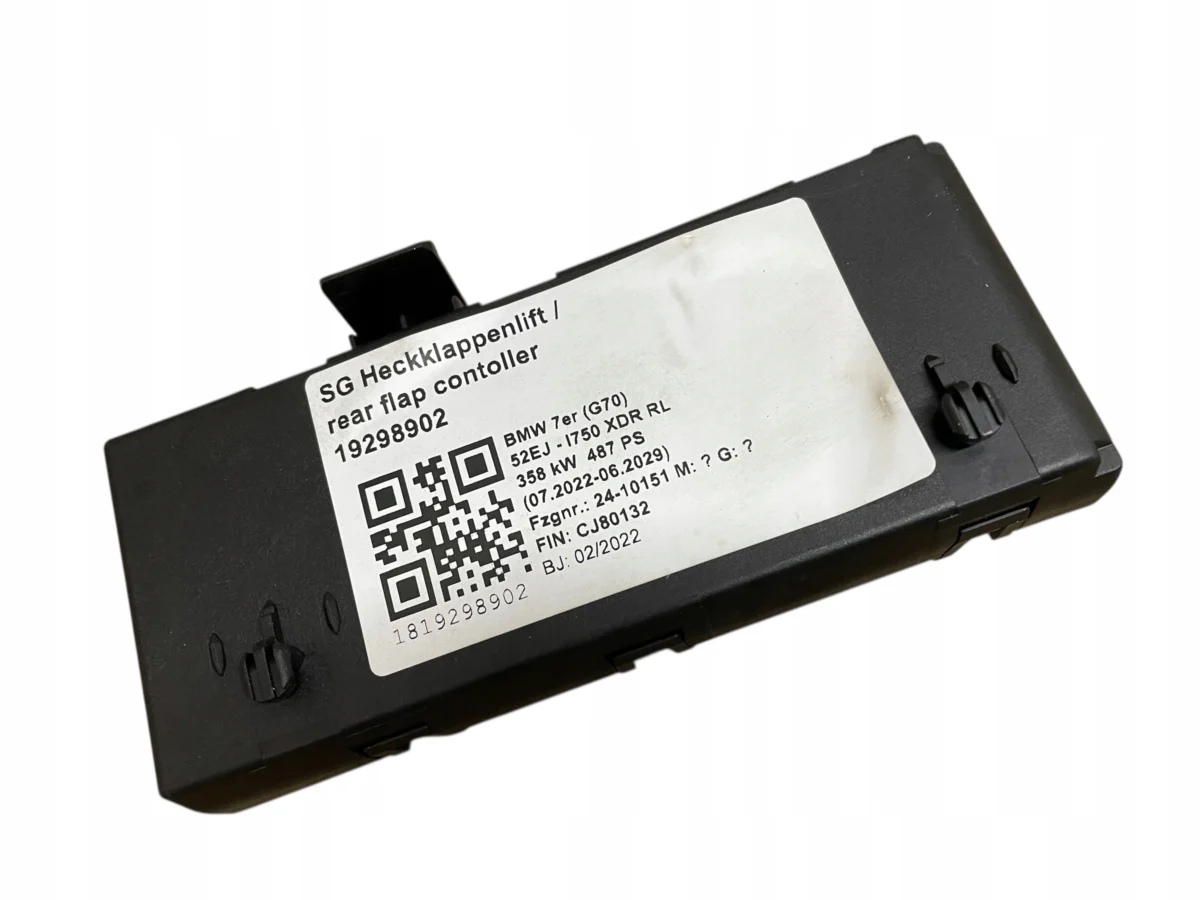 MODUŁ SIŁOWNIKA TYLNEJ KLAPY BAGAŻNIKA + WTYCZKI BMW 7 i7 G70 - obrazek 3