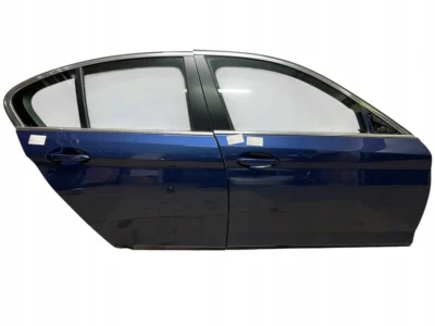 DRZWI PRZÓD PRAWE + TYŁ PRAWE KOMPLETNE BMW 5 G30 LCI LIFT C1M 2021R IDEAŁ