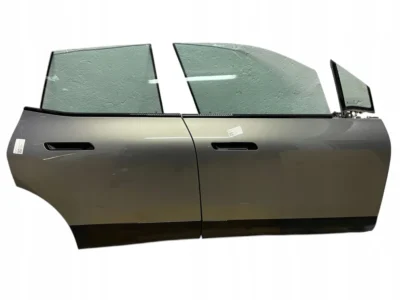 DRZWI PRZÓD PRAWE + TYŁ PRAWE KOMPLETNE BMW iX I20 KOLOR C4A