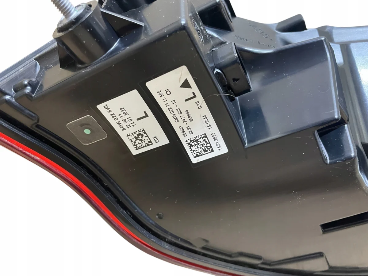 LAMPY TYŁ LED W KAROSERIĘ + W KLAPĘ BAGAŻNIKA BMW 4 G22 G23 G26 EUROPA - obrazek 5