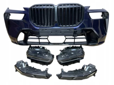 ZDERZAK PRZÓD M-PAKIET 6xPDC KAMERA + LAMPY LED BMW X7 G07 LCI C3Z IDEAŁ