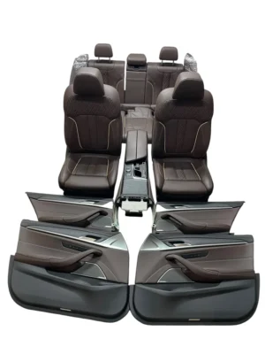 FOTELE KOMFORT PAMIĘĆ KLIMA GRZANE PRZÓD TYŁ KOMPLET BMW 5 G30 LIFT IDEAŁ