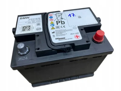 AKUMULATOR AGM START-STOP 12V 60AH 660AH BMW 2024R ORYGINAŁ