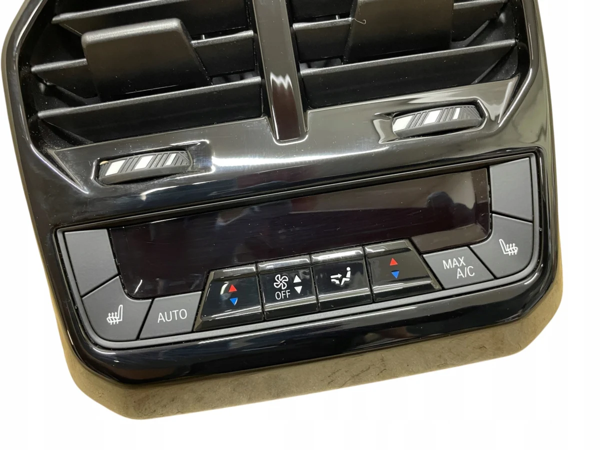 PANEL KLIMATYZACJI TYŁ GRZANE FOTELE TYŁ + OSŁONA BMW iX I20 - obrazek 2