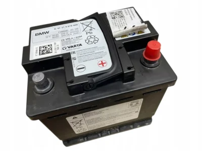AKUMULATOR AGM START-STOP 12V 50AH 570A BMW / MINI 2020R ORYGINAŁ