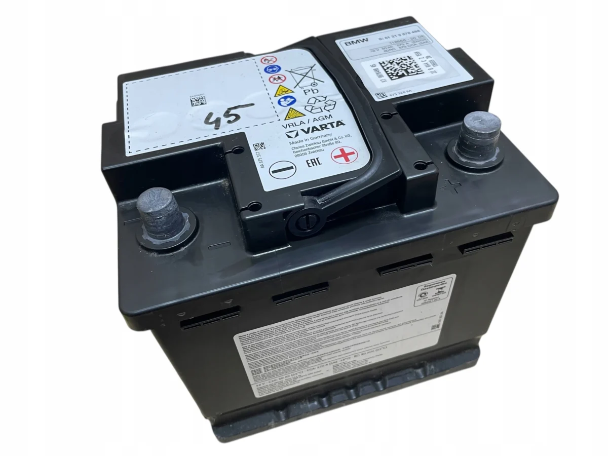 AKUMULATOR AGM START-STOP 12V 50AH 570A MINI 2022R ORYGINAŁ