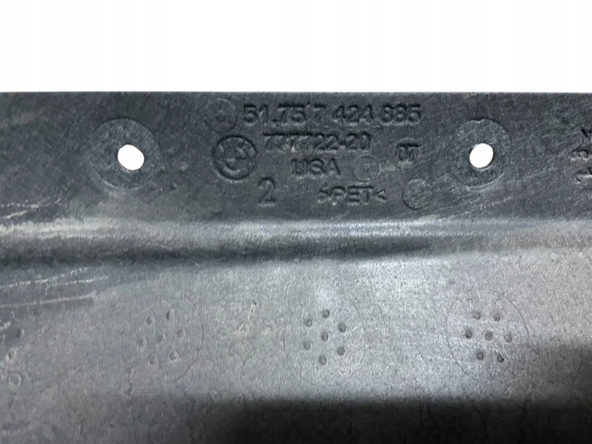 EXHAUST HEAT SHIELD UNDERBODY BMW X5 G05 LCI - Image 2