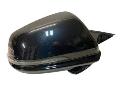 LUSTERKO PRAWE 6 PIN BMW 1 F40 KOLOR 475 2020R BLACK SAPHIERE IDEAŁ