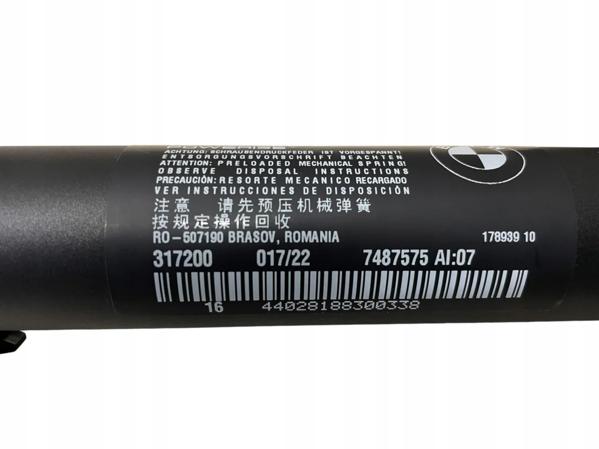 SIŁOWNIKI SIŁOWNIK KLAPY BAGAŻNIKA ELEKTRYCZNY + MODUŁ KPL BMW i4 G26 2022R - obrazek 5