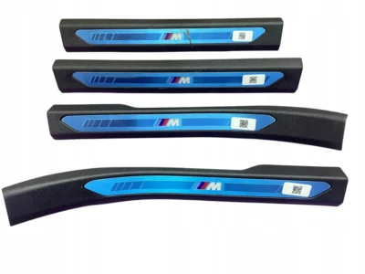 LISTWY NAKŁADKI PROGOWE LED BMW X7 G07 LCI 2023R IDEAŁ NOWE