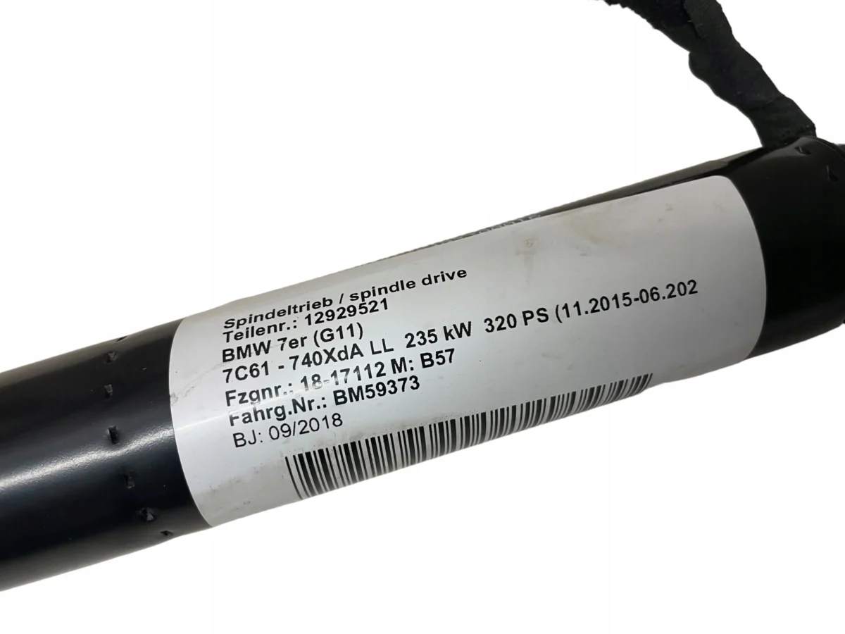 SIŁOWNIK ELEKTRYCZNY KLAPY BAGAŻNIKA + MODUŁ BMW G11 G12 LCI - obrazek 3