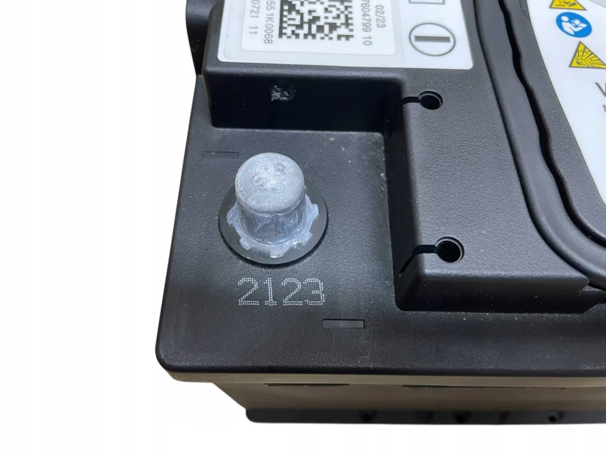 AKUMULATOR AGM START-STOP 12V 60AH 660AH BMW 2023R ORYGINAŁ - obrazek 3